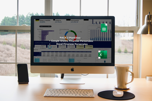 Excel y Sheets Finanzas Personales (sin Forms)